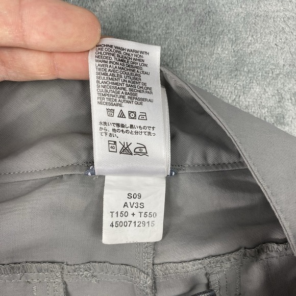 The North Face Pants Womens 10‎ Grey Paramount Porter Convertible Zip-Off Hiking - Picture 12 of 16